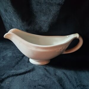 Elegant Cream Gravy Boat